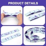 Elastischer Yoga-Dehnungsgurt für Physiotherapie und Pilates