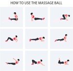 Deep Tissue Massage Balls for Pain Relief - 2 Pack