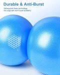 2 Pack 9-Inch Pilates and Barre Exercise Balls