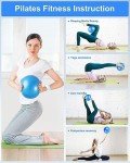 2 Pack 9-Inch Pilates and Barre Exercise Balls