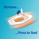 Nexcare Waterproof Bandages, Stays on in the Pool, Holds for 12 Hours, Clear Bandages for Fingers and Elbows - 100 Pack Waterproof Bandages