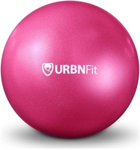 9-Inch Mini Pilates Exercise Ball - Pink