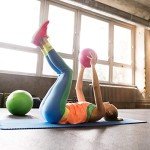 9-Inch Mini Pilates Exercise Ball - Pink