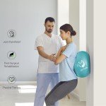 Slim Panda 9" Pilates and Therapy Exercise Balls (2-Pack)