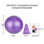 AOAVE Mini Exercise Balls for Pilates and Yoga