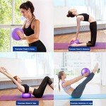 AOAVE Mini Exercise Balls for Pilates and Yoga