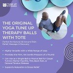 Yoga Tune Up Therapy Balls with Tote - Aqua Blue