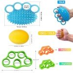 Set of 4 Hand Exercise and Therapy Balls