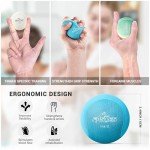 Stress Relief Squeeze Balls for Hand Therapy (3 Pack)