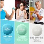 Stress Relief Squeeze Balls for Hand Therapy (3 Pack)