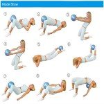 9-Inch Mini Exercise Ball with Pump for Pilates