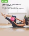 Rose Pink Trideer Pilates Ball