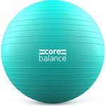 Anti-Burst Gym Ball with Hand Pump - 65cm Teal