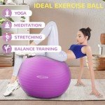 BalanceFrom Anti-Burst Yoga and Fitness Ball