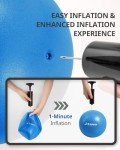Trideer Mini Pilates Ball with Pump - 7-8 Inch
