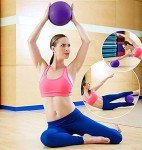 MOMPLUS 6-Inch Pilates Ball for Core Training