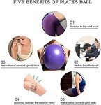 MOMPLUS 6-Inch Pilates Ball for Core Training