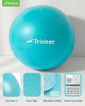 Trideer 9-Inch Pilates Ball with Pump
