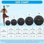 APEXUP Anti-Slip Exercise Stability Yoga Ball 65cm