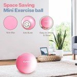 9-Inch Anti-Burst Mini Exercise Ball for Stability
