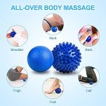 Spiky Massage Ball Set for Deep Tissue Relief