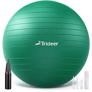 Trideer Gymnastics Ball for Therapy and Workouts