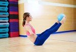 6-Inch Mini Yoga Pilates Stability Ball with Pump