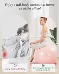 Anti-Burst Exercise and Yoga Ball - Pink