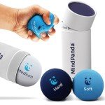 Tri-Density Stress Balls for Hand Therapy Support