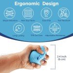 Tri-Density Stress Balls for Hand Therapy Support