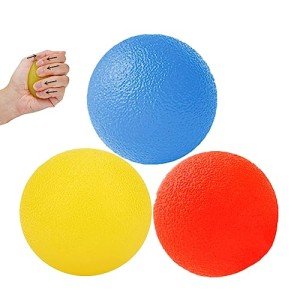 3 Resistance Level Stress Relief Hand Balls Set