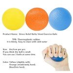 3 Resistance Level Stress Relief Hand Balls Set