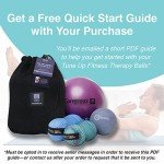 Yoga Tune Up Therapy Balls with Mesh Tote