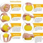 3 Resistance Level Stress Relief Hand Balls Set