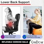 Cando 30 cm Blue Exercise Ball