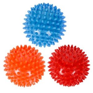 3-Pack Spiky Massage Balls for Muscle Relief