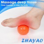 3-Pack Spiky Massage Balls for Muscle Relief