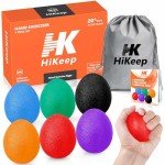 HiKeep Hand Exercise Balls - Set of 6