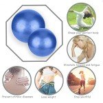 JUFANGFIN Mini Pilates & Yoga Balls with Pump
