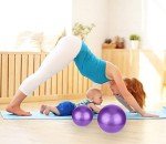 JUFANGFIN Mini Pilates & Yoga Balls with Pump