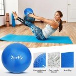 Zeatly 9" Mini Exercise Ball for Home Workouts