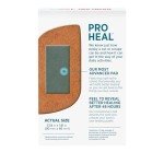 Band-Aid Brand Pro Heal Adhesive Bandages with Hydrocolloid Gel Pads, Large Clinically Tested Waterproof Bandages for Better Healing of Minor Wounds, Sterile First Aid Bandages, 5 ct