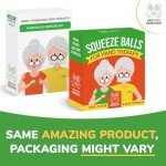 Hand Therapy Stress Balls for Strengthening Grip