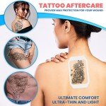 Houseables Waterproof Bandages, Transparent Film Dressing, Waterproof Bandages Post Surgical, 6x8, Dressing Waterproof, Waterproof Wound Cover, Surgical Bandage, Transparent Dressing, Showering, Large