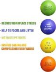 Motivational Stress Balls (4 Pack) for All Ages