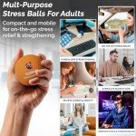 Tri-Density Stress Balls for Hand Therapy and Relief