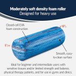 OPTP PRO-ROLLER 18" Soft Foam Roller - Blue Marble