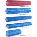 OPTP PRO-ROLLER 18" Soft Foam Roller - Blue Marble