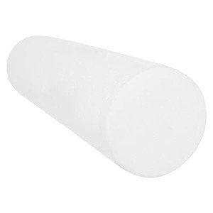 CanDo Slim Foam Roller - 3"x12" White