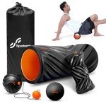 Sportneer 4-in-1 Foam Roller and Massage Set
